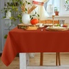 image:imagesancua White Table Cloths Rectangle 8 Pack 90x132 Inch Tablecoths Rectangular for 6 Foot Tables  Washable Polyester Fabric Table Cover for Wedding Birthday Party Banquet ReceptionRust