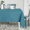 image:imagesancua White Table Cloths Rectangle 8 Pack 90x132 Inch Tablecoths Rectangular for 6 Foot Tables  Washable Polyester Fabric Table Cover for Wedding Birthday Party Banquet ReceptionTeal
