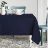 image:imagesancua White Table Cloths Rectangle 8 Pack 90x132 Inch Tablecoths Rectangular for 6 Foot Tables  Washable Polyester Fabric Table Cover for Wedding Birthday Party Banquet ReceptionNavy