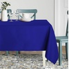 image:imagesancua White Table Cloths Rectangle 8 Pack 90x132 Inch Tablecoths Rectangular for 6 Foot Tables  Washable Polyester Fabric Table Cover for Wedding Birthday Party Banquet ReceptionRoyal Blue