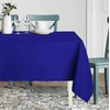 image:imagesancua White Table Cloths Rectangle 8 Pack 90x132 Inch Tablecoths Rectangular for 6 Foot Tables  Washable Polyester Fabric Table Cover for Wedding Birthday Party Banquet ReceptionRoyal Blue