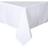 image:imagesancua White Table Cloths Rectangle 8 Pack 90x132 Inch Tablecoths Rectangular for 6 Foot Tables  Washable Polyester Fabric Table Cover for Wedding Birthday Party Banquet ReceptionWhite