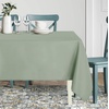 image:imagesancua White Table Cloths Rectangle 8 Pack 90x132 Inch Tablecoths Rectangular for 6 Foot Tables  Washable Polyester Fabric Table Cover for Wedding Birthday Party Banquet ReceptionSage Green
