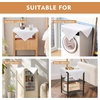 image:imagesancua White Table Cloths Rectangle 8 Pack 90x132 Inch Tablecoths Rectangular for 6 Foot Tables  Washable Polyester Fabric Table Cover for Wedding Birthday Party Banquet ReceptionWhite