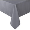 image:imagesancua White Table Cloths Rectangle 8 Pack 90x132 Inch Tablecoths Rectangular for 6 Foot Tables  Washable Polyester Fabric Table Cover for Wedding Birthday Party Banquet ReceptionLight Grey