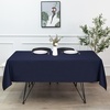 image:imagesancua White Table Cloths Rectangle 8 Pack 90x132 Inch Tablecoths Rectangular for 6 Foot Tables  Washable Polyester Fabric Table Cover for Wedding Birthday Party Banquet ReceptionNavy
