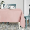image:imagesancua White Table Cloths Rectangle 8 Pack 90x132 Inch Tablecoths Rectangular for 6 Foot Tables  Washable Polyester Fabric Table Cover for Wedding Birthday Party Banquet ReceptionBlush