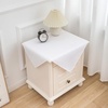 image:imagesancua White Table Cloths Rectangle 8 Pack 90x132 Inch Tablecoths Rectangular for 6 Foot Tables  Washable Polyester Fabric Table Cover for Wedding Birthday Party Banquet ReceptionWhite