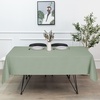 image:imagesancua White Table Cloths Rectangle 8 Pack 90x132 Inch Tablecoths Rectangular for 6 Foot Tables  Washable Polyester Fabric Table Cover for Wedding Birthday Party Banquet ReceptionSage Green