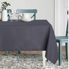 image:imagesancua White Table Cloths Rectangle 8 Pack 90x132 Inch Tablecoths Rectangular for 6 Foot Tables  Washable Polyester Fabric Table Cover for Wedding Birthday Party Banquet ReceptionGrey