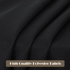 image:imagesancua White Table Cloths Rectangle 8 Pack 90x132 Inch Tablecoths Rectangular for 6 Foot Tables  Washable Polyester Fabric Table Cover for Wedding Birthday Party Banquet ReceptionBlack
