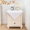image:imagesancua White Table Cloths Rectangle 8 Pack 90x132 Inch Tablecoths Rectangular for 6 Foot Tables  Washable Polyester Fabric Table Cover for Wedding Birthday Party Banquet ReceptionWhite