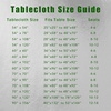 image:imagesancua White Table Cloths Rectangle 8 Pack 90x132 Inch Tablecoths Rectangular for 6 Foot Tables  Washable Polyester Fabric Table Cover for Wedding Birthday Party Banquet ReceptionYellow