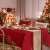image:imagesancua White Table Cloths Rectangle 8 Pack 90x132 Inch Tablecoths Rectangular for 6 Foot Tables  Washable Polyester Fabric Table Cover for Wedding Birthday Party Banquet ReceptionRed