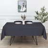 image:imagesancua White Table Cloths Rectangle 8 Pack 90x132 Inch Tablecoths Rectangular for 6 Foot Tables  Washable Polyester Fabric Table Cover for Wedding Birthday Party Banquet ReceptionGrey