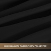 image:imagesancua White Table Cloths Rectangle 8 Pack 90x132 Inch Tablecoths Rectangular for 6 Foot Tables  Washable Polyester Fabric Table Cover for Wedding Birthday Party Banquet ReceptionBlack