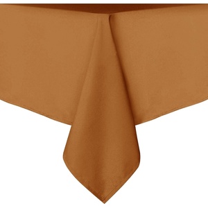 image:imagesancua White Table Cloths Rectangle 8 Pack 90x132 Inch Tablecoths Rectangular for 6 Foot Tables  Washable Polyester Fabric Table Cover for Wedding Birthday Party Banquet ReceptionBronze