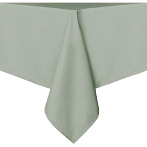 image:imagesancua White Table Cloths Rectangle 8 Pack 90x132 Inch Tablecoths Rectangular for 6 Foot Tables  Washable Polyester Fabric Table Cover for Wedding Birthday Party Banquet ReceptionSage Green