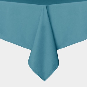 image:imagesancua White Table Cloths Rectangle 8 Pack 90x132 Inch Tablecoths Rectangular for 6 Foot Tables  Washable Polyester Fabric Table Cover for Wedding Birthday Party Banquet ReceptionTeal