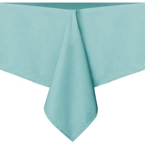image:imagesancua White Table Cloths Rectangle 8 Pack 90x132 Inch Tablecoths Rectangular for 6 Foot Tables  Washable Polyester Fabric Table Cover for Wedding Birthday Party Banquet ReceptionTurquoise