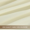 image:imagesancua Natural Square Tablecloths 54x54 Inch 2 Pack  Fabric Table Cloth for Square or Round Tables Washable Polyester Card Table Cover for Dinner Holiday Party Decorative Display TablesBeige