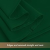 image:imagesancua Natural Square Tablecloths 54x54 Inch 2 Pack  Fabric Table Cloth for Square or Round Tables Washable Polyester Card Table Cover for Dinner Holiday Party Decorative Display TablesHunter Green