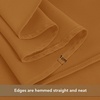 image:imagesancua Natural Square Tablecloths 54x54 Inch 2 Pack  Fabric Table Cloth for Square or Round Tables Washable Polyester Card Table Cover for Dinner Holiday Party Decorative Display TablesBronze