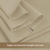 image:imagesancua Natural Square Tablecloths 54x54 Inch 2 Pack  Fabric Table Cloth for Square or Round Tables Washable Polyester Card Table Cover for Dinner Holiday Party Decorative Display TablesNatural