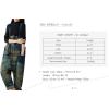 imageYeokou Womens Loose Baggy Denim Wide Leg Drop Crotch Jumpsuit Rompers OverallsStyle 24 Blue