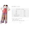 imageYeokou Womens Loose Baggy Denim Wide Leg Drop Crotch Jumpsuit Rompers OverallsStyle 27 Red