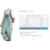 imageYeokou Womens Loose Baggy Denim Wide Leg Drop Crotch Jumpsuit Rompers OverallsStyle 31 Light Blue