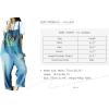 imageYeokou Womens Loose Baggy Denim Wide Leg Drop Crotch Jumpsuit Rompers OverallsStyle 34 Blue