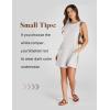 imageYeokou Womens Casual Rompers Stretchy Onesie Summer Sleeveless Shorts Jumpsuits with PocketsWhite