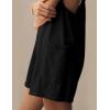 imageYeokou Womens Rompers Maternity Bump Outfits Beach Essentials Stretchy Racerback Workout Athletic Short Jumpsuits PocketsBlack