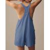 imageYeokou Womens Rompers Maternity Bump Outfits Beach Essentials Stretchy Racerback Workout Athletic Short Jumpsuits PocketsBluegrey