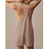 imageYeokou Womens Rompers Maternity Bump Outfits Beach Essentials Stretchy Racerback Workout Athletic Short Jumpsuits PocketsKhaki