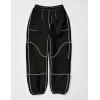 imageYeokou Womens Snow Ski Pants Sherpa Fleece Lined Sweatpants Outdoor Slopes Pockets Relaxed Winter ActivewearBlack