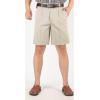 imageYeokou Mens Classic Weekend Oxford Pleated Front Golf ShortsBeige