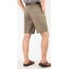 imageYeokou Mens Classic Weekend Oxford Pleated Front Golf ShortsKhaki