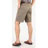 imageYeokou Mens Classic Weekend Oxford Pleated Front Golf ShortsKhaki