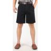 imageYeokou Mens Classic Weekend Oxford Pleated Front Golf ShortsNavy Blue
