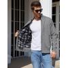 imageYeokou Mens Shawl Collar Cardigans Slim Fit Button Cable Knit Black Sweater PocketsDark Grey