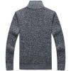 imageYeokou Mens Shawl Collar Cardigans Slim Fit Button Cable Knit Black Sweater PocketsDark Grey