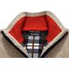 imageYeokou Mens Shawl Collar Cardigans Slim Fit Button Cable Knit Black Sweater PocketsKhaki