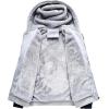 imageYeokou Mens Zip Up Hoodies Winter Heavyweight Jackets Sherpa Fleece Lined Warm CoatsBlackXL