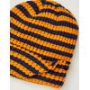 imageYeokou Women Stripe Beanie Cuffed Rollup Skull Cap Fall Winter Casual Warm Stretchy Knit HatOrange