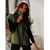 imageYeokou Womens Fleece Vest Casual Sleeveless Button Down Winter Warm Sherpa Jacket with PocketsArmygreen