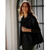 imageYeokou Womens Fleece Vest Casual Sleeveless Button Down Winter Warm Sherpa Jacket with PocketsBlack