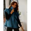 imageYeokou Womens Fleece Vest Casual Sleeveless Button Down Winter Warm Sherpa Jacket with PocketsBlue