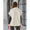 imageYeokou Womens Fleece Vest Casual Sleeveless Button Down Winter Warm Sherpa Jacket with PocketsCream
